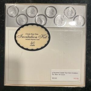 Create Your Own Invitation Kit-Set if 40